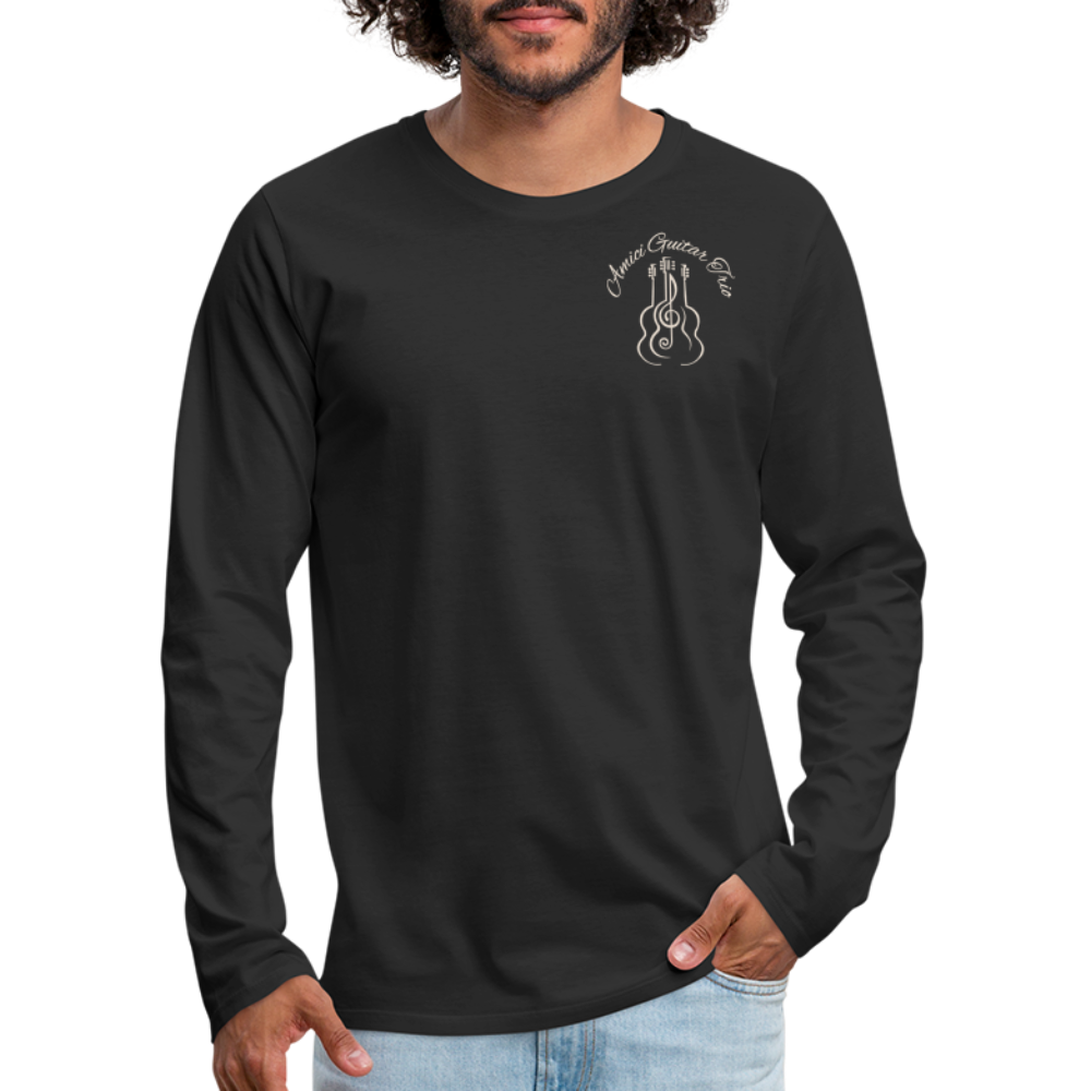 Amici Guitar Trio - Unisex - Long Sleeve T-Shirt - black