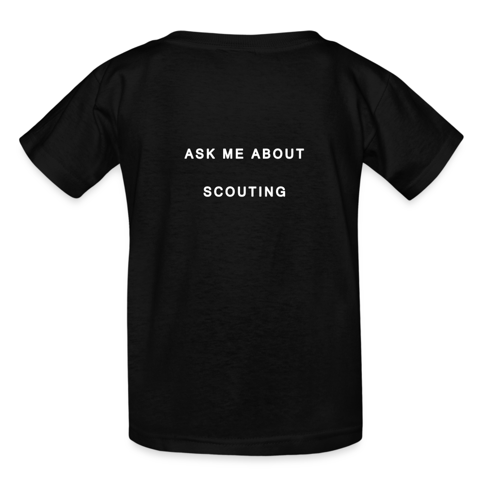 Scout Fleur - Hanes Youth Tagless T-Shirt - black