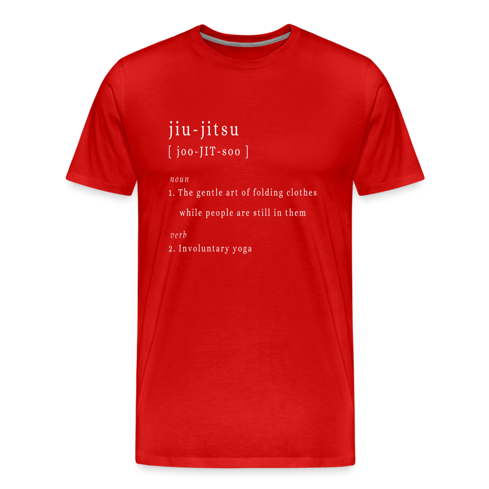 Jui-jitsu - Unisex Premium T-Shirt - red