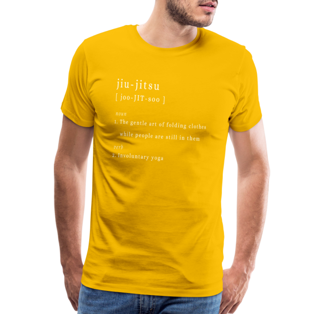 Jui-jitsu - Unisex Premium T-Shirt - sun yellow