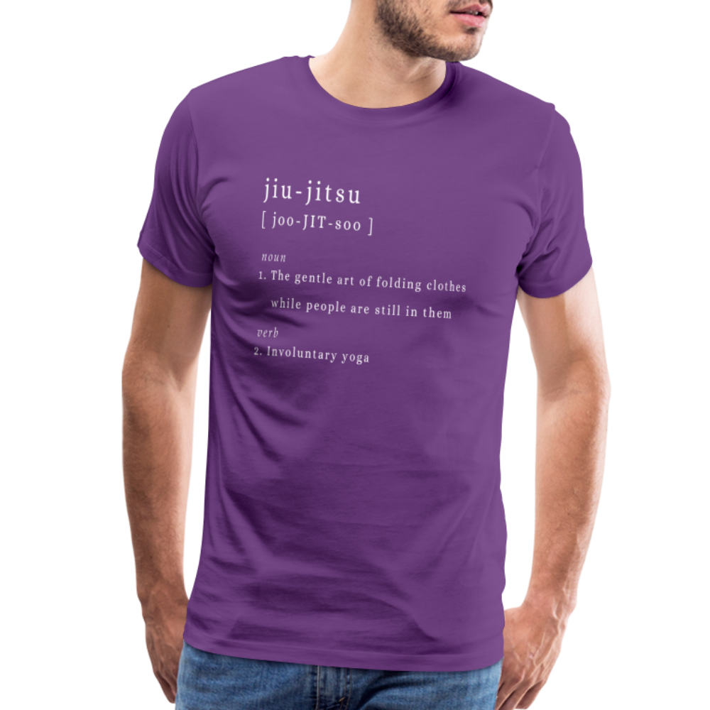 Jui-jitsu - Unisex Premium T-Shirt - purple