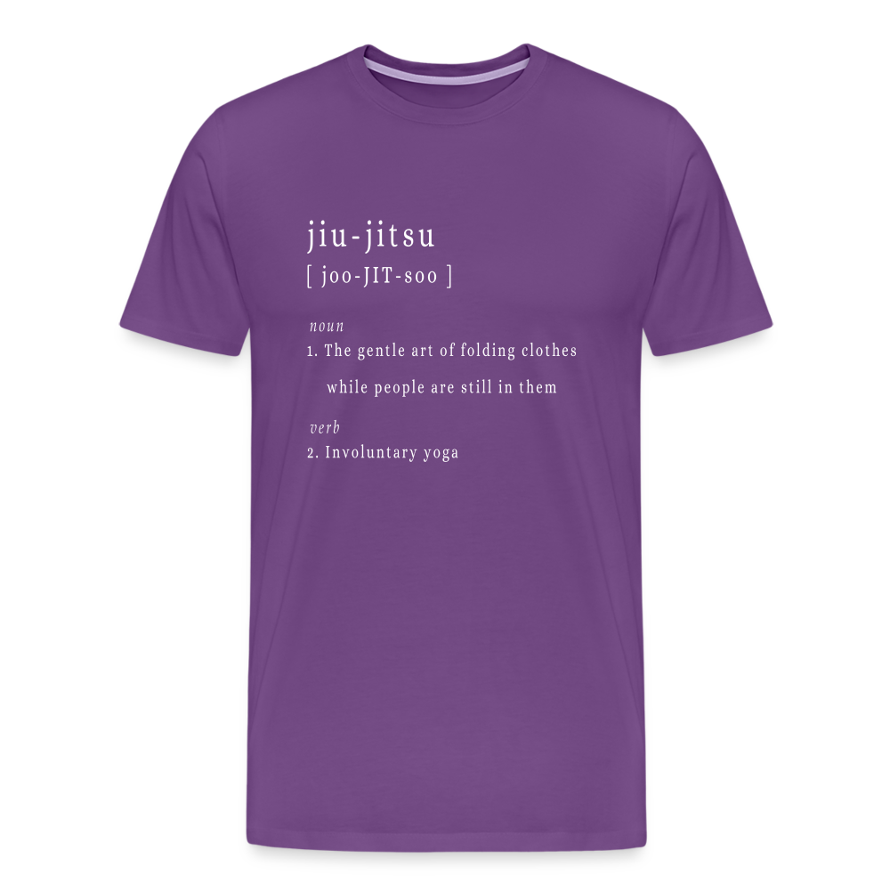 Jui-jitsu - Unisex Premium T-Shirt - purple