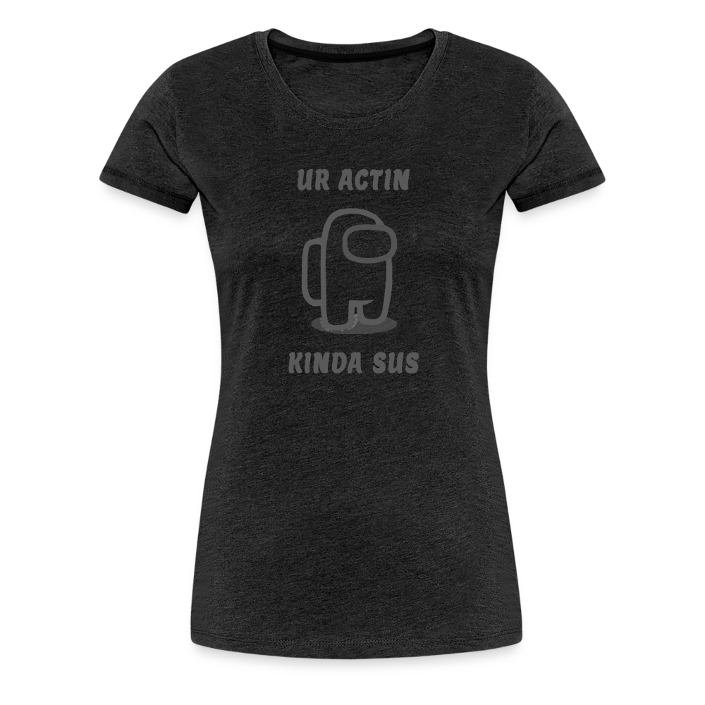 Sus - Women’s Premium T-Shirt - charcoal grey