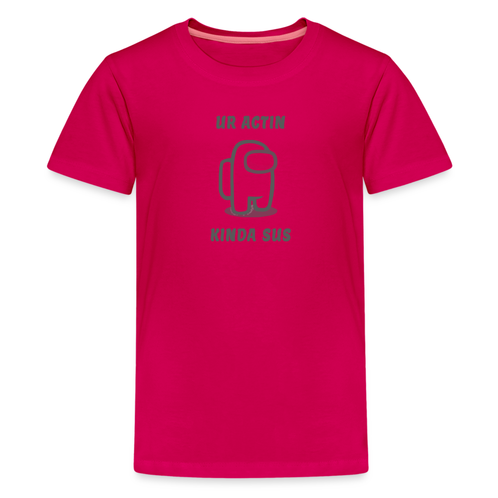 Sus - Kid's Premium T-Shirt - dark pink