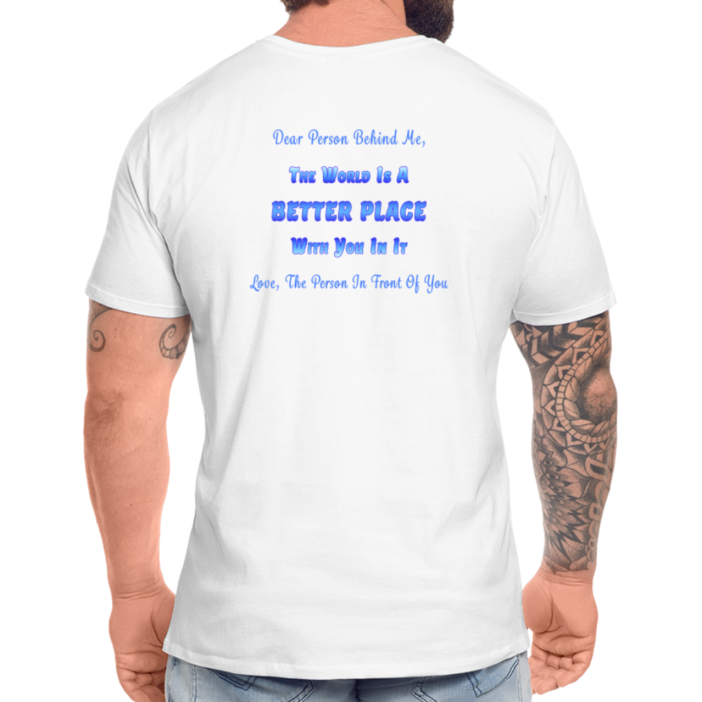 Better Place - Unisex Organic T-Shirt - white
