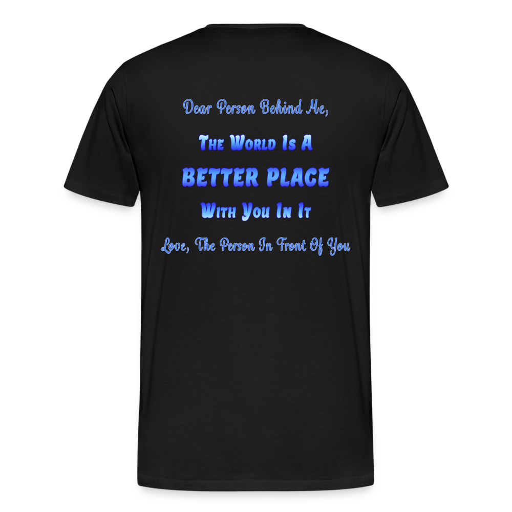 Better Place - Unisex Organic T-Shirt - black