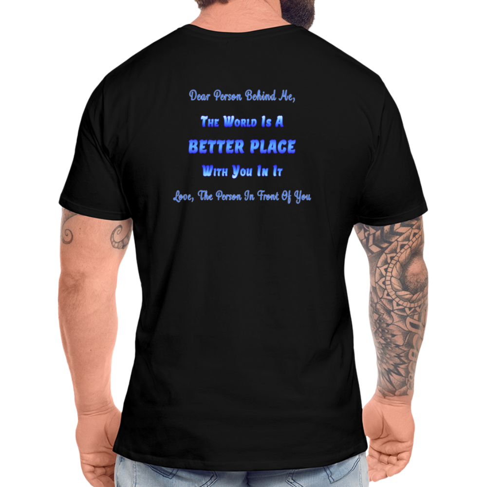 Better Place - Unisex Organic T-Shirt - black