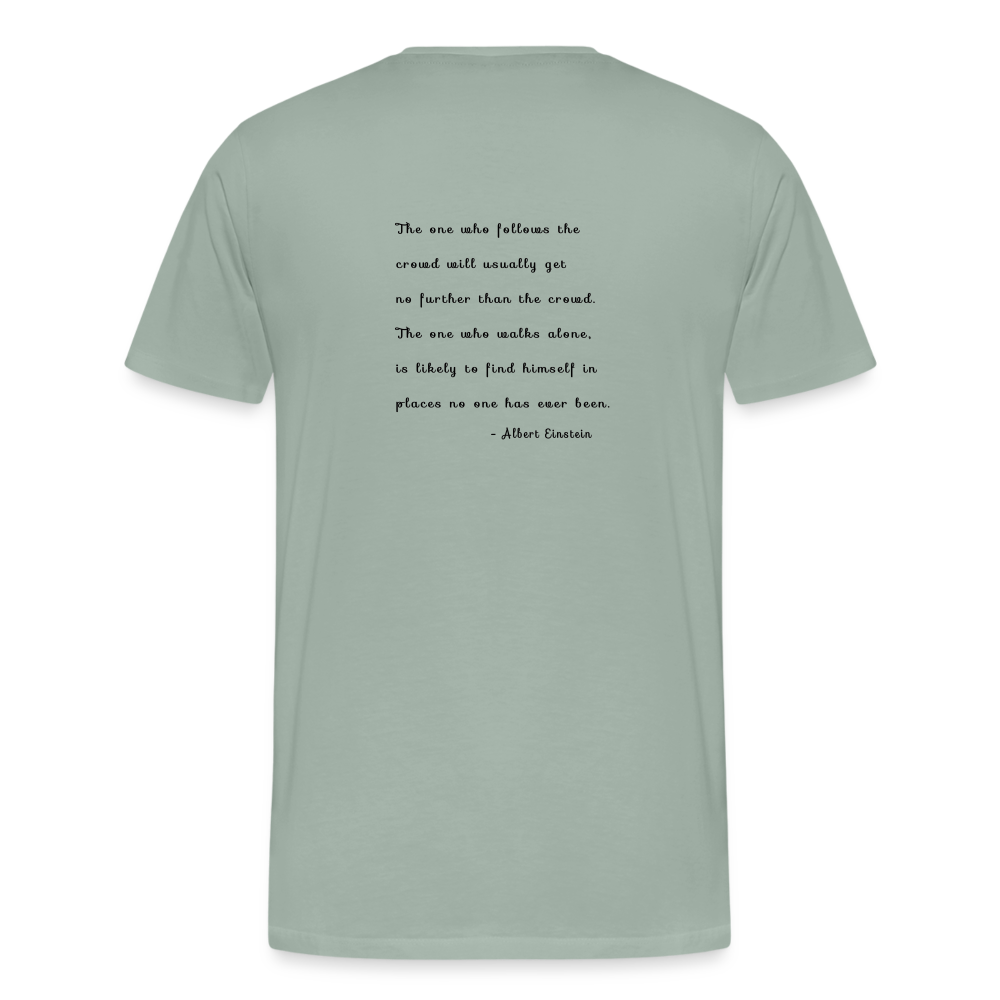 Crowd - Unisex T-Shirt - steel green