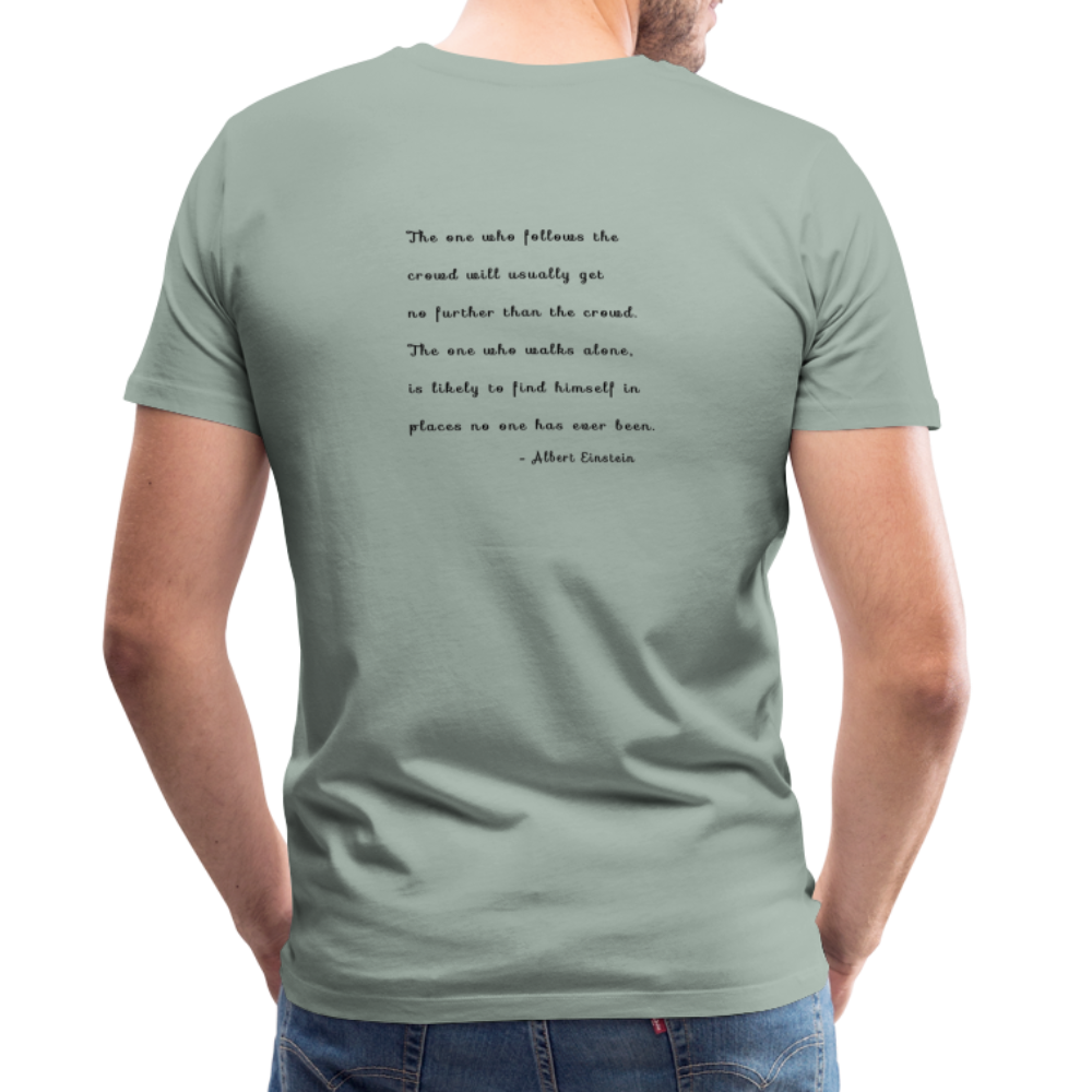 Crowd - Unisex T-Shirt - steel green