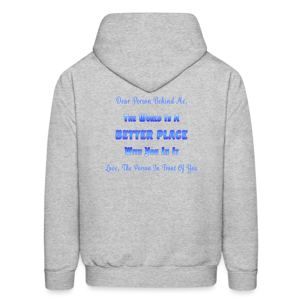 Better Place - Unisex Hoodie - heather gray