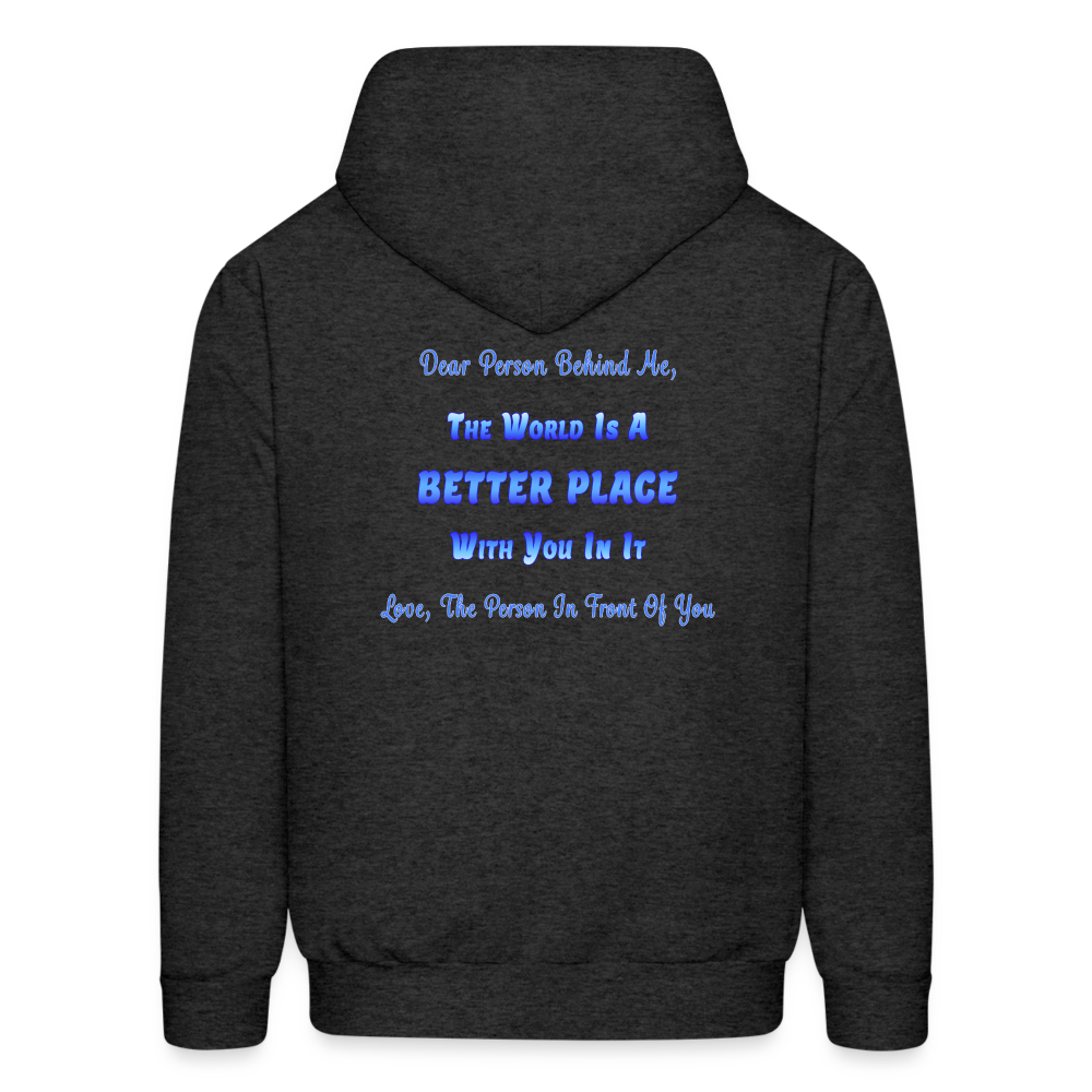 Better Place - Unisex Hoodie - charcoal grey