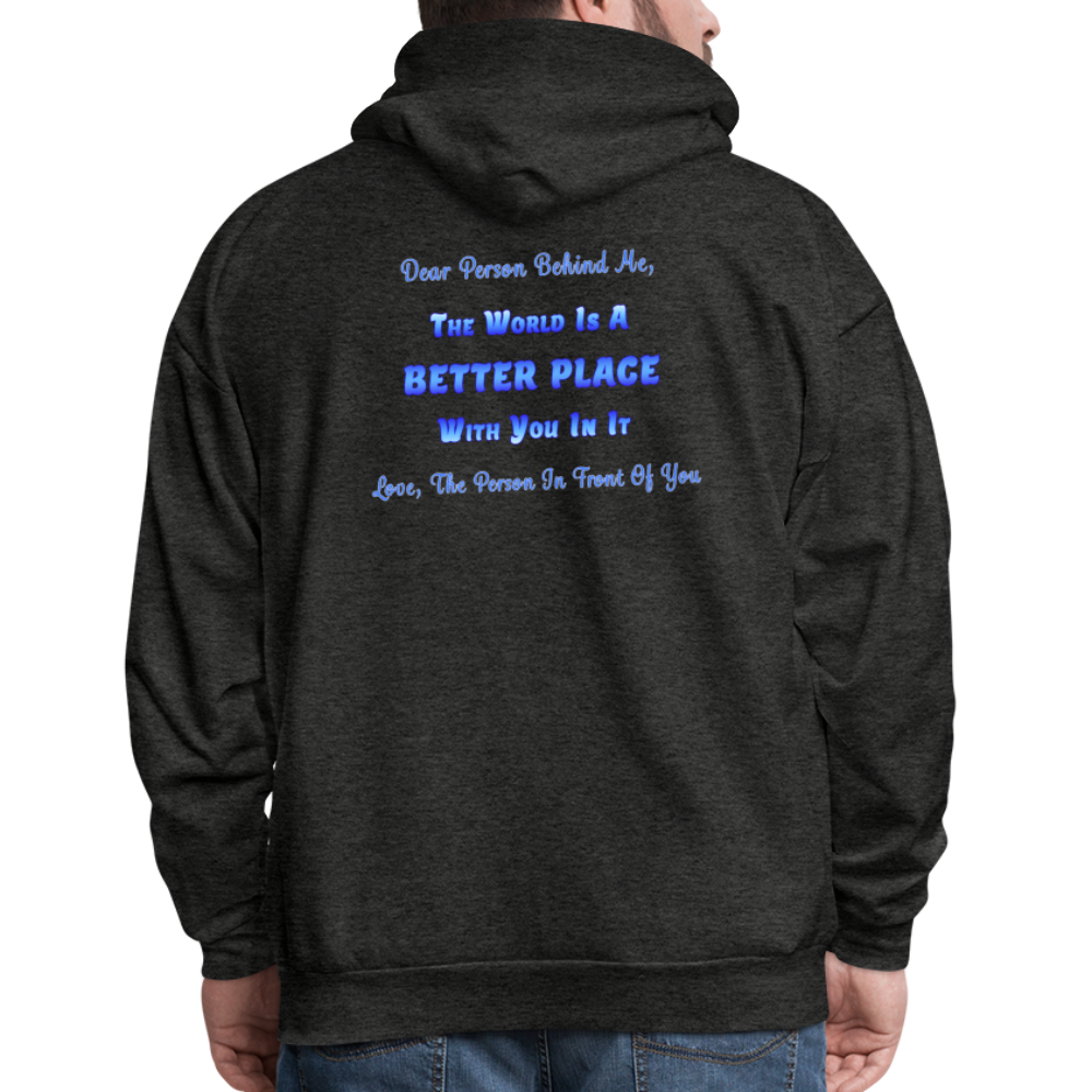 Better Place - Unisex Hoodie - charcoal grey