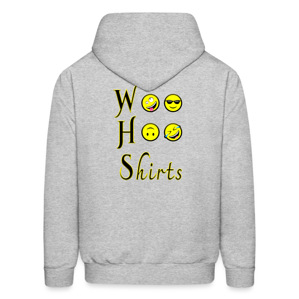 Woo Hoo Shirts - Unisex Hoodie - heather gray