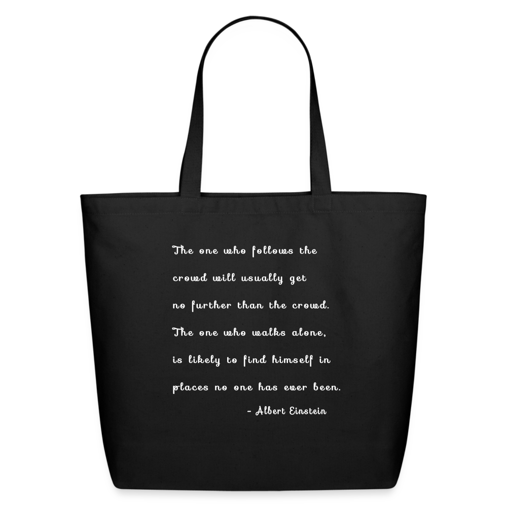 Crowd - Eco-Friendly Cotton Tote - black