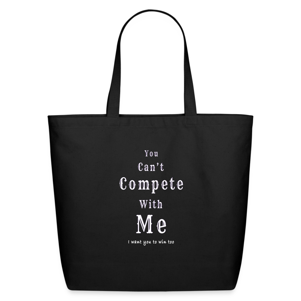 Compete - Eco-Friendly Cotton Tote - black