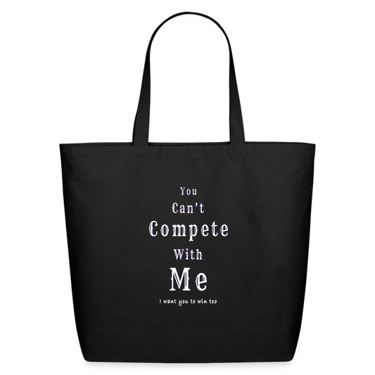 Compete - Eco-Friendly Cotton Tote - black