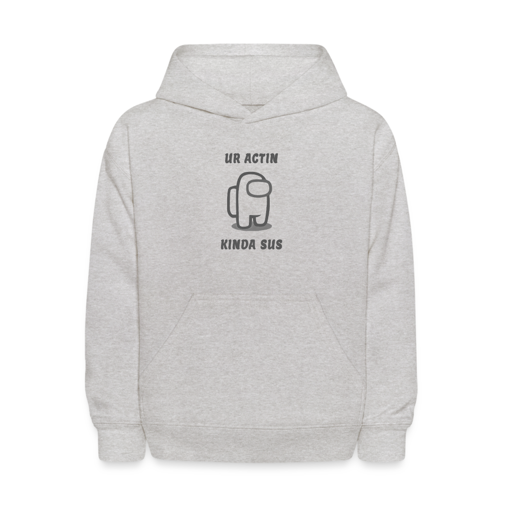 Sus - Kid's Hoodie - heather gray