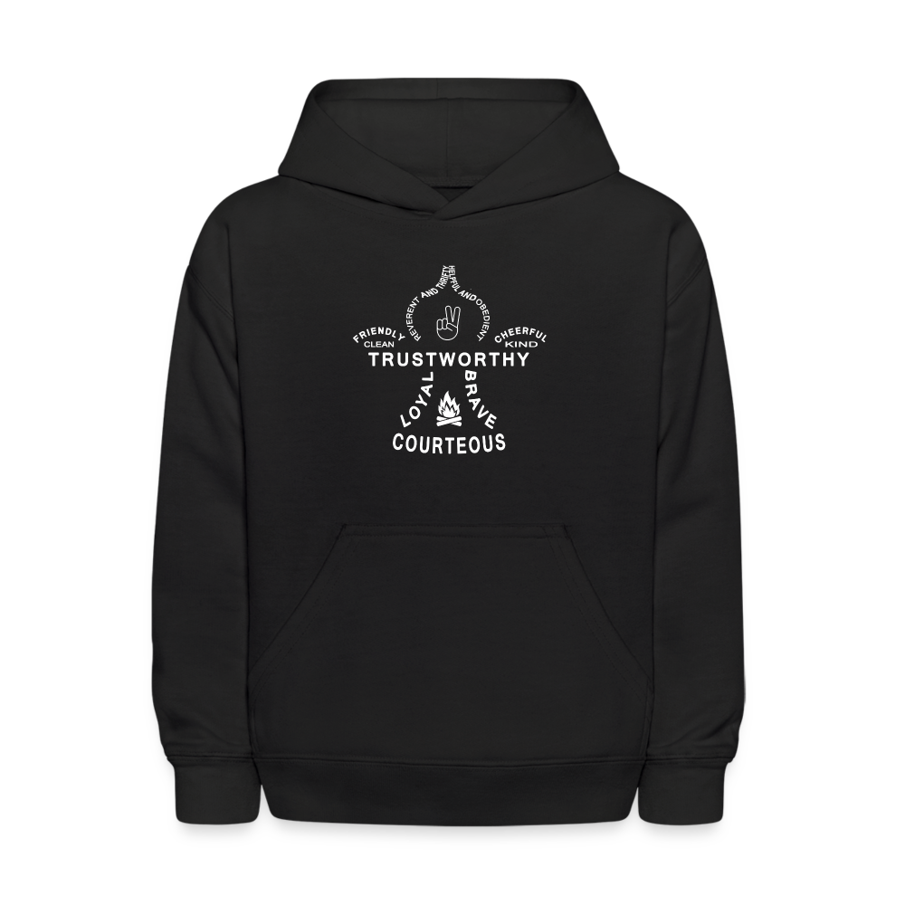 Scout Fleur - Kid's Hoodie - black