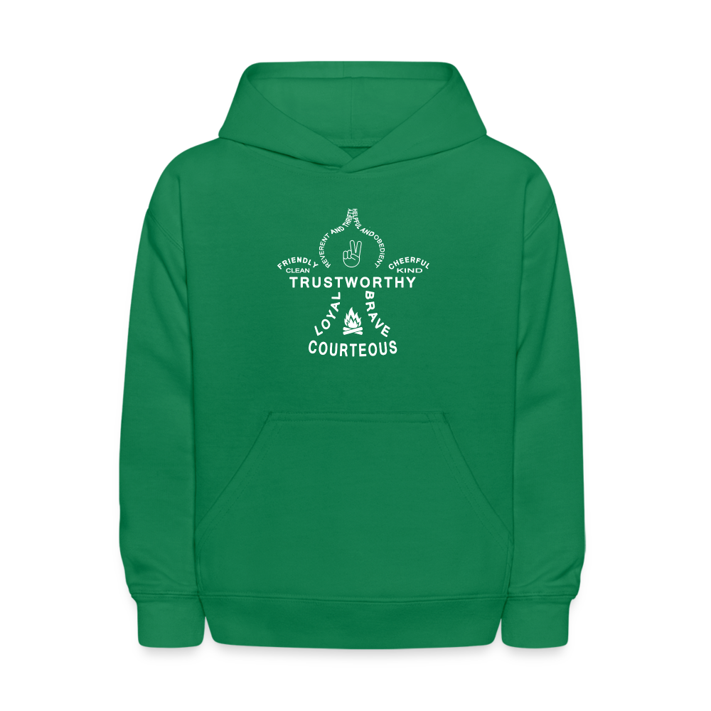 Scout Fleur - Kid's Hoodie - kelly green