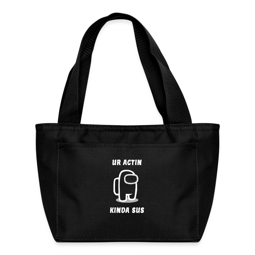 Sus - Recycled Insulated Lunch Bag - black