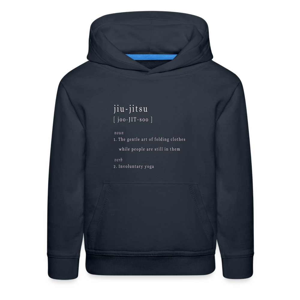 Jiu-Jitsu - Kid‘s Hoodie - navy