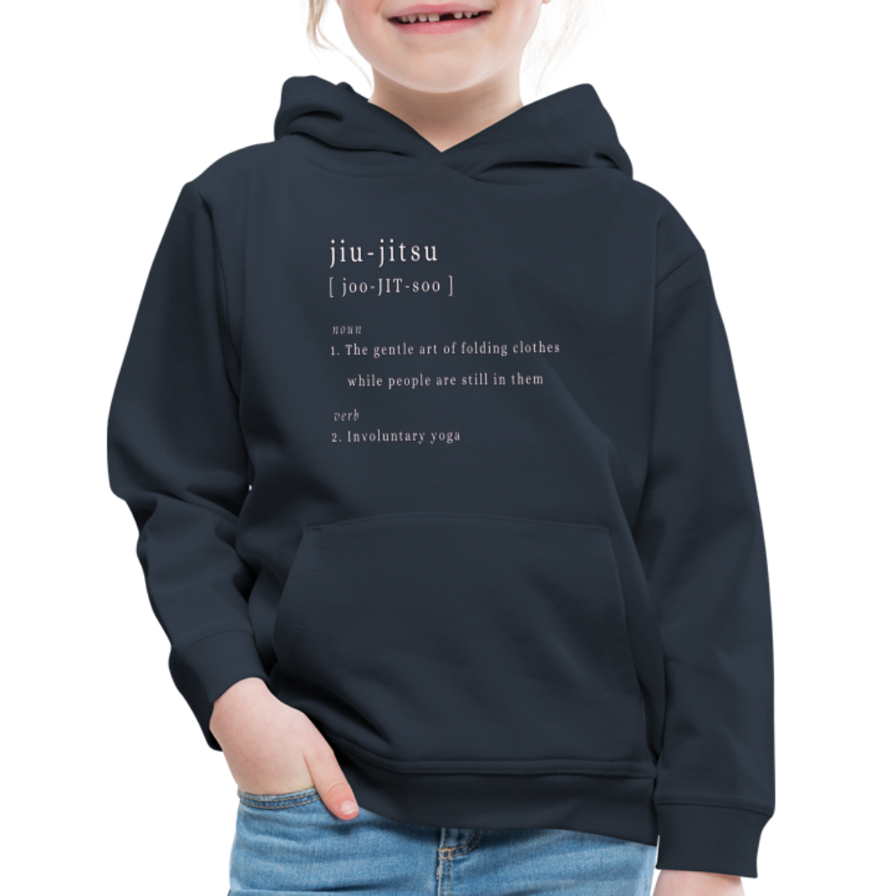 Jiu-Jitsu - Kid‘s Hoodie - navy