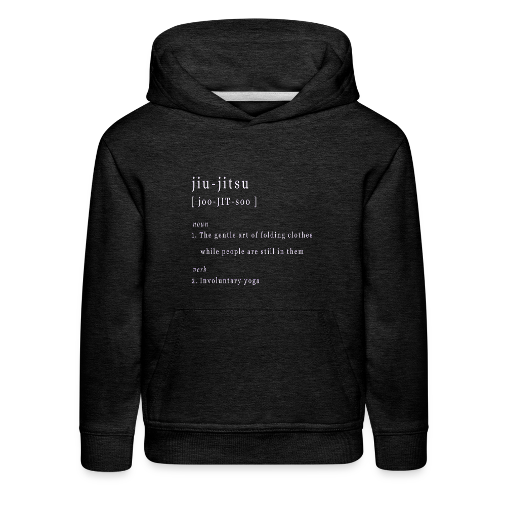 Jiu-Jitsu - Kid‘s Hoodie - charcoal grey