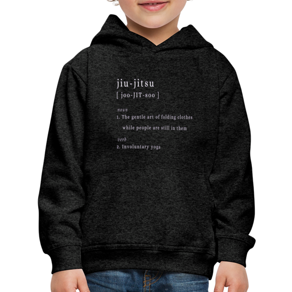 Jiu-Jitsu - Kid‘s Hoodie - charcoal grey