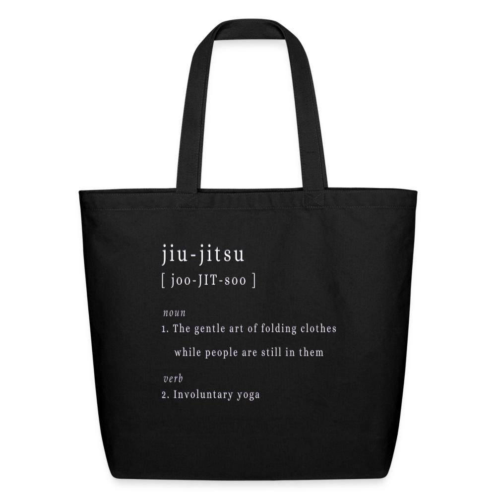 Jiu-Jitsu - Eco-Friendly Cotton Tote - black