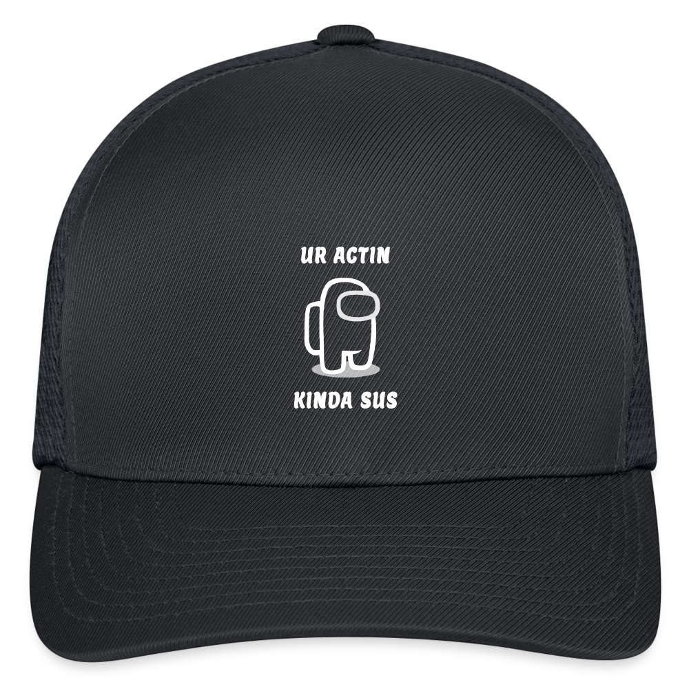 Sus - Flexfit Fitted Baseball Cap - charcoal