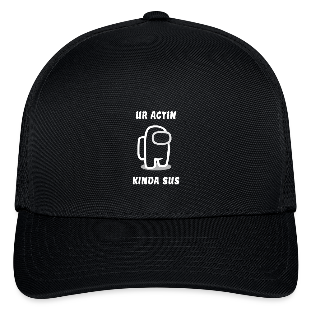 Sus - Flexfit Fitted Baseball Cap - black