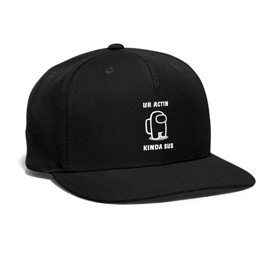 Sus - Snapback Baseball Cap - black
