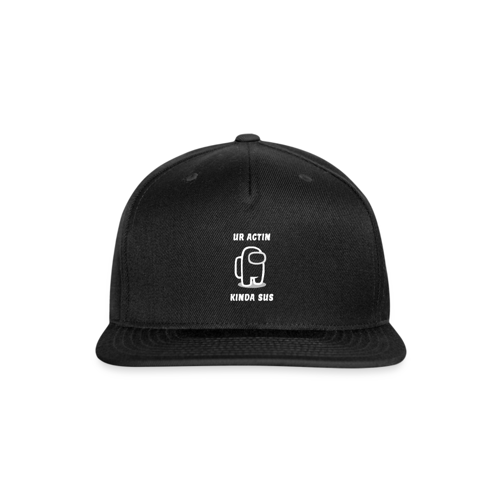 Sus - Snapback Baseball Cap - black
