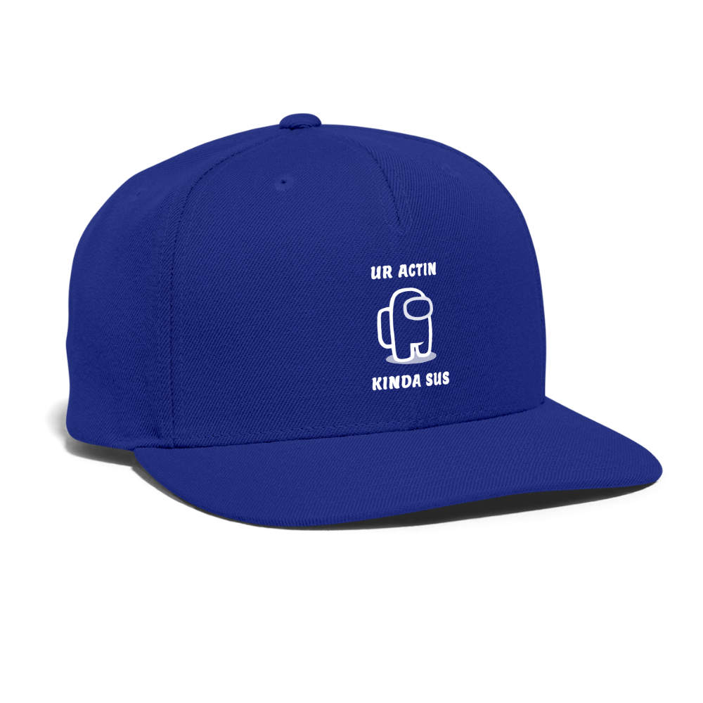 Sus - Snapback Baseball Cap - royal blue