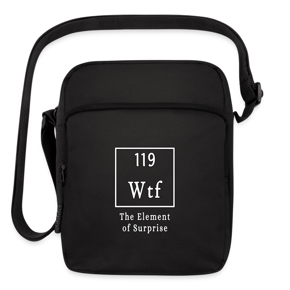 WTF - Upright Crossbody Bag - black