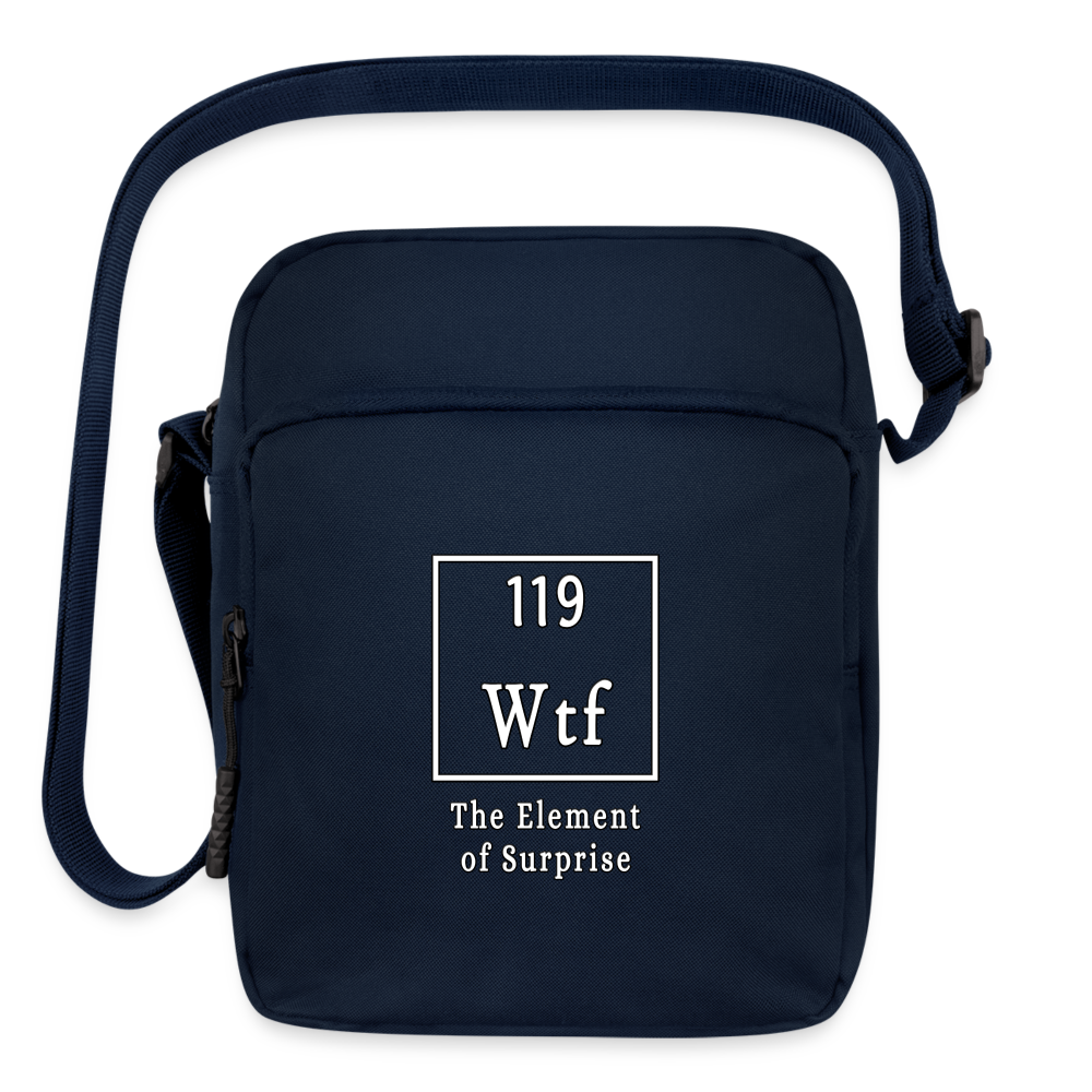 WTF - Upright Crossbody Bag - navy