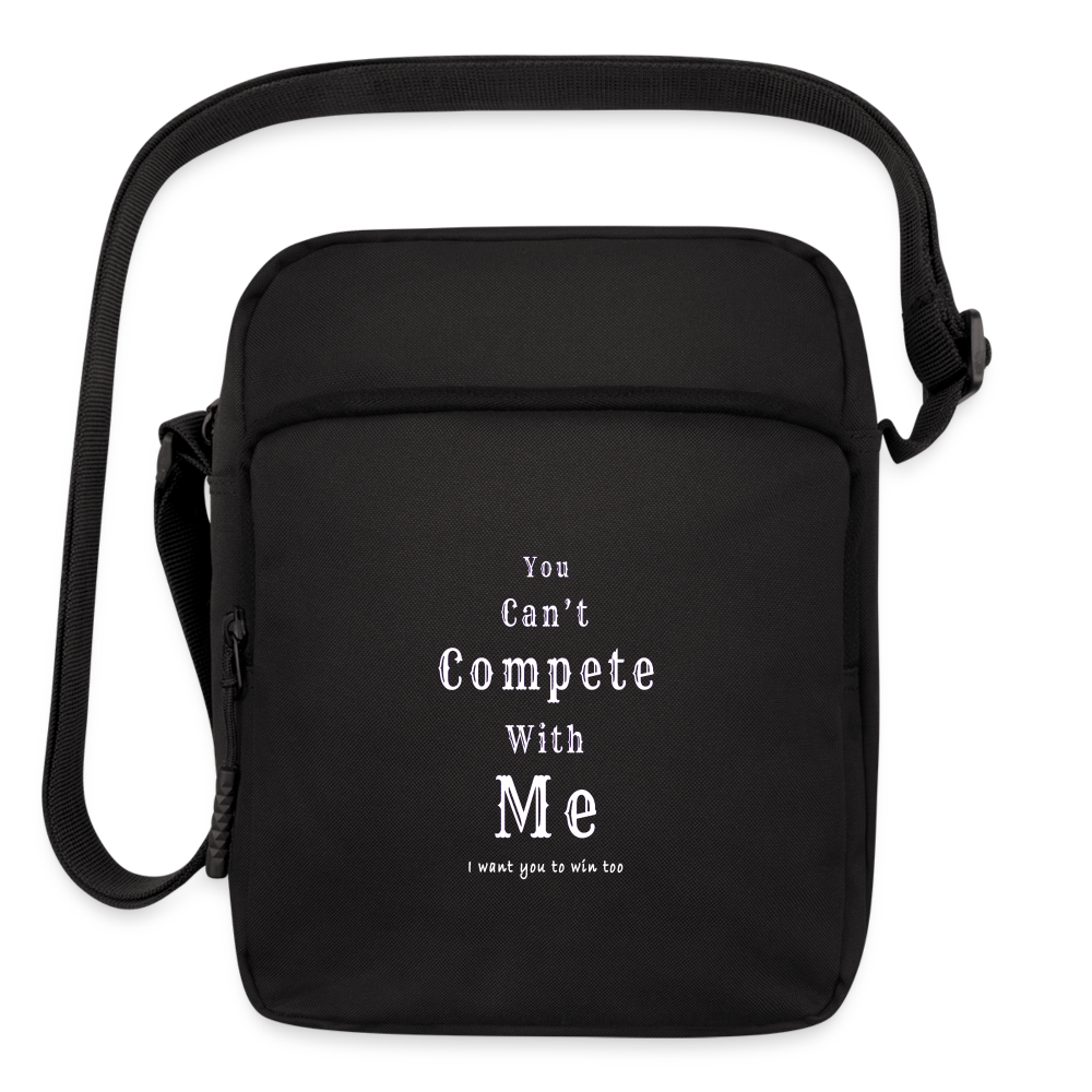 Compete - Upright Crossbody Bag - black