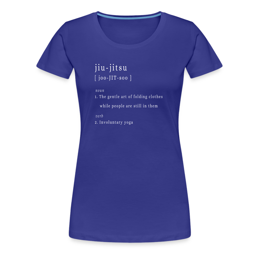 Jiu-jitsu - Women’s T-Shirt - royal blue