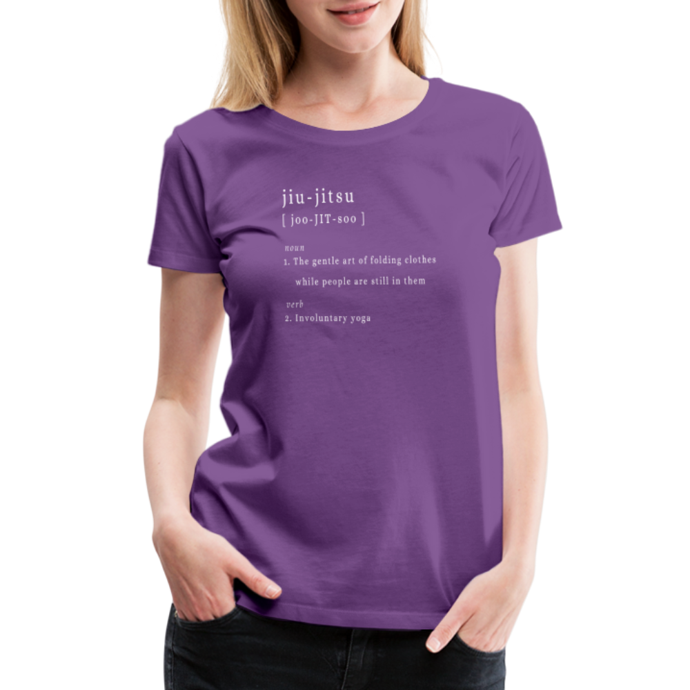 Jiu-jitsu - Women’s T-Shirt - purple