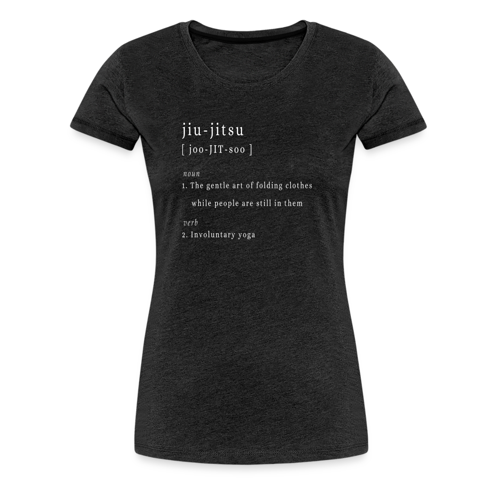 Jiu-jitsu - Women’s T-Shirt - charcoal grey