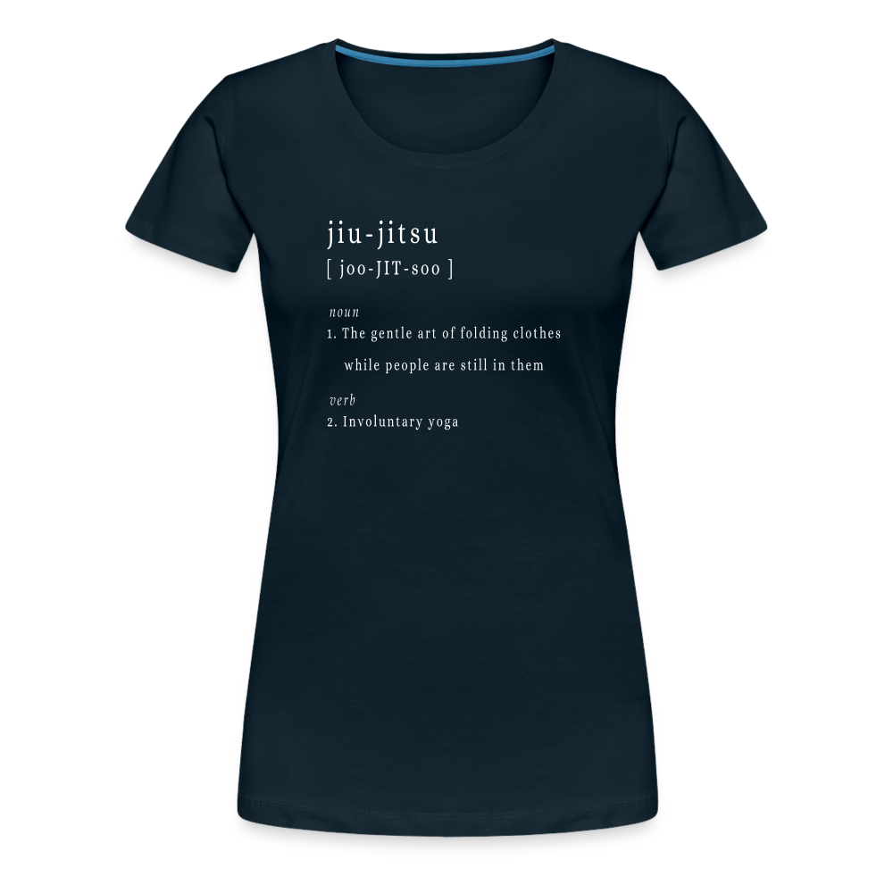 Jiu-jitsu - Women’s T-Shirt - deep navy