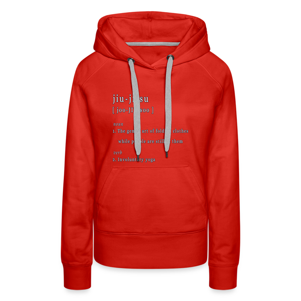 Jiu-jitsu - Women’s Hoodie - red