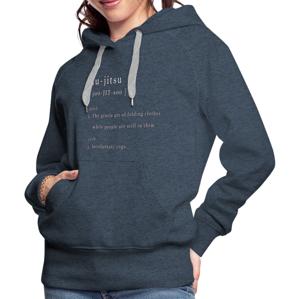 Jiu-jitsu - Women’s Hoodie - heather denim