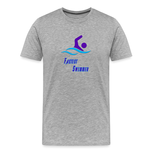 Swimmer - Unisex T-Shirt - heather gray