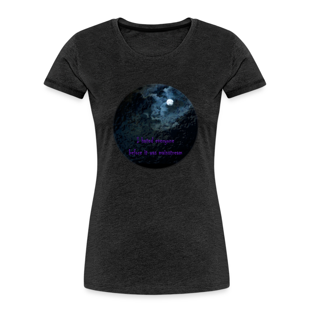Mainstream - Women’s T-Shirt - Responsibly Sourced - charcoal grey