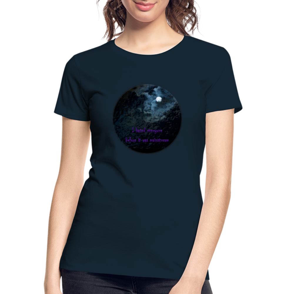 Mainstream - Women’s T-Shirt - Responsibly Sourced - deep navy