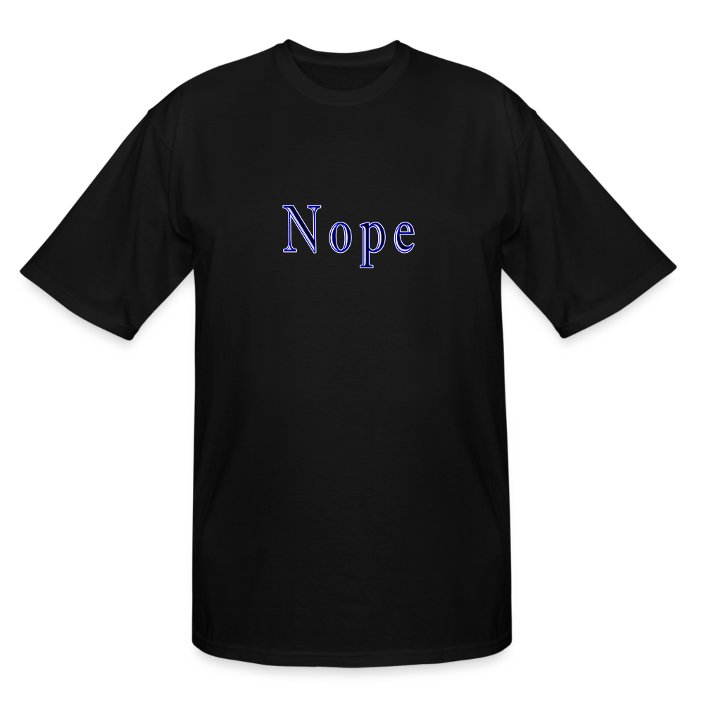 Nope - Tall T-Shirt - black