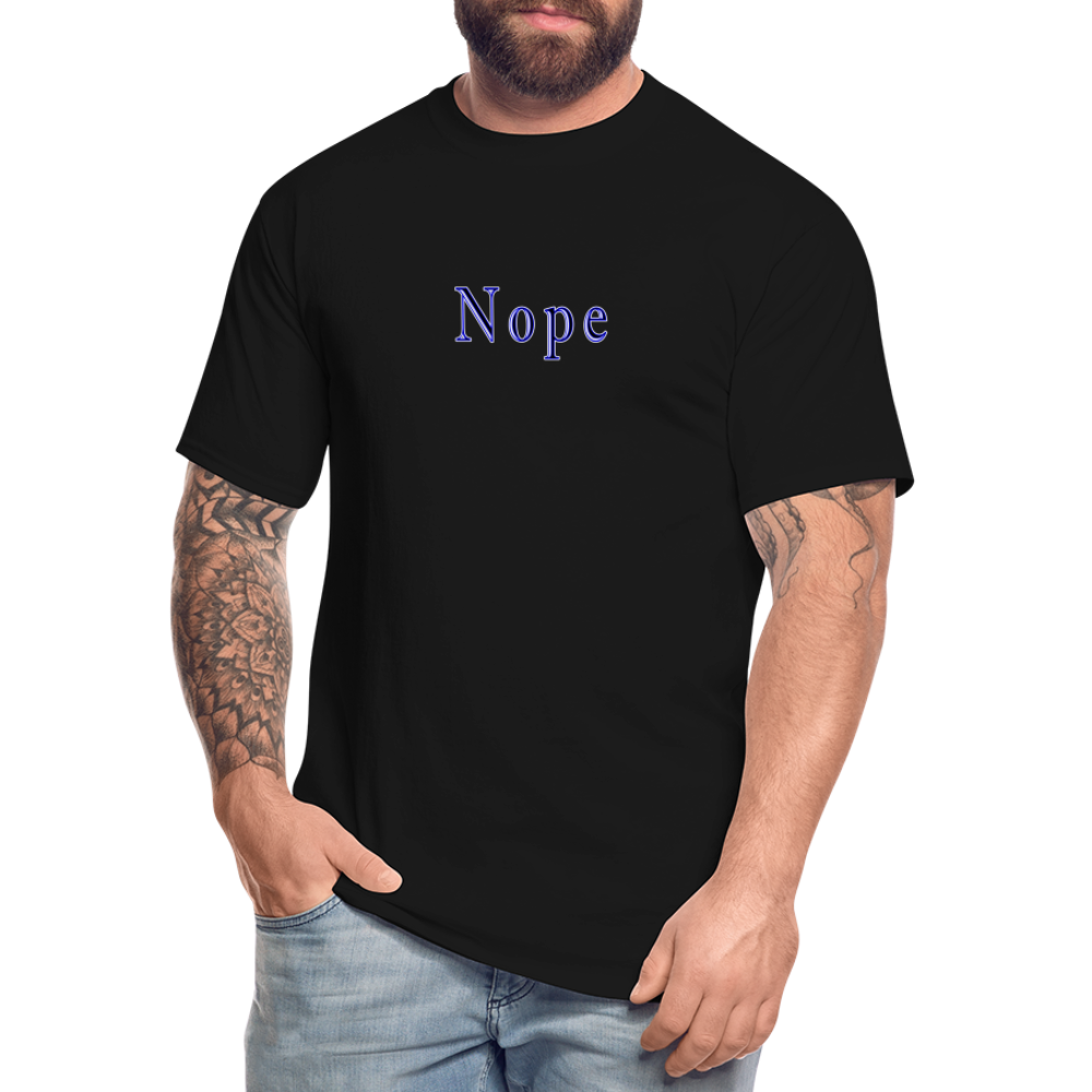 Nope - Tall T-Shirt - black