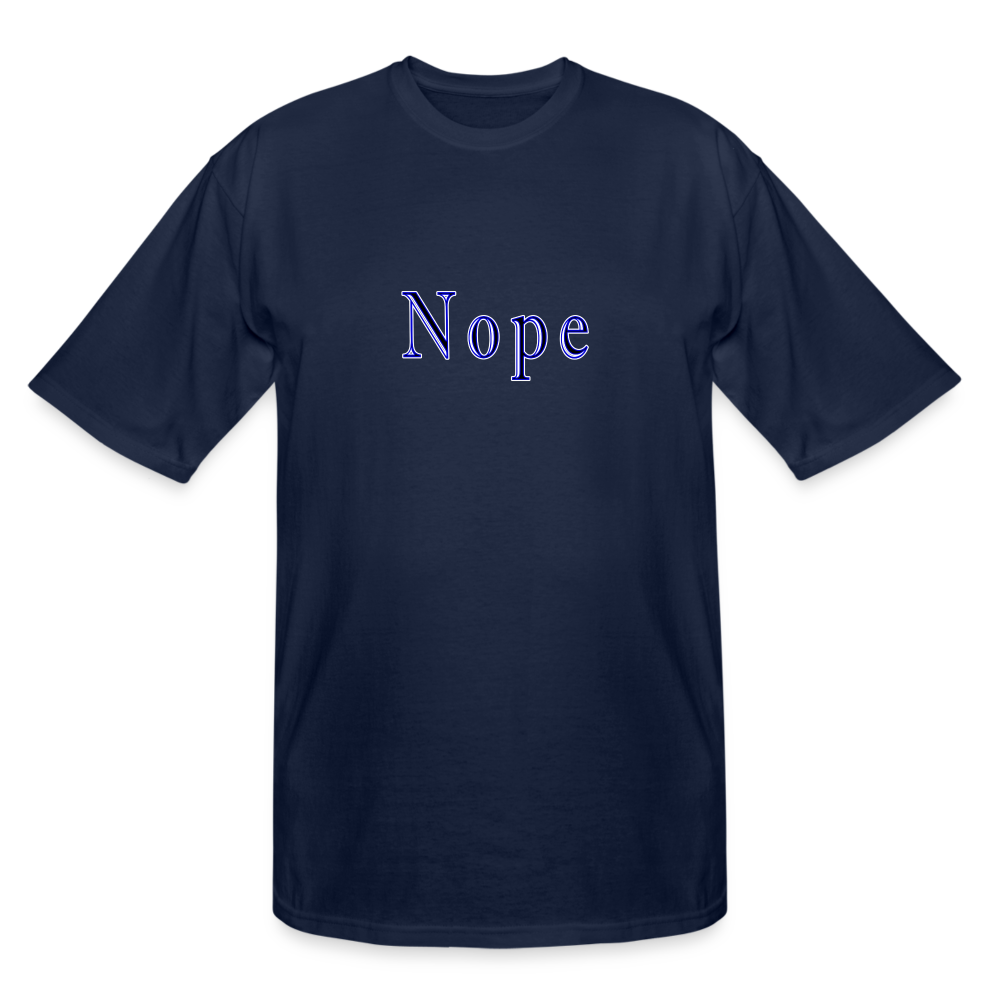 Nope - Tall T-Shirt - navy
