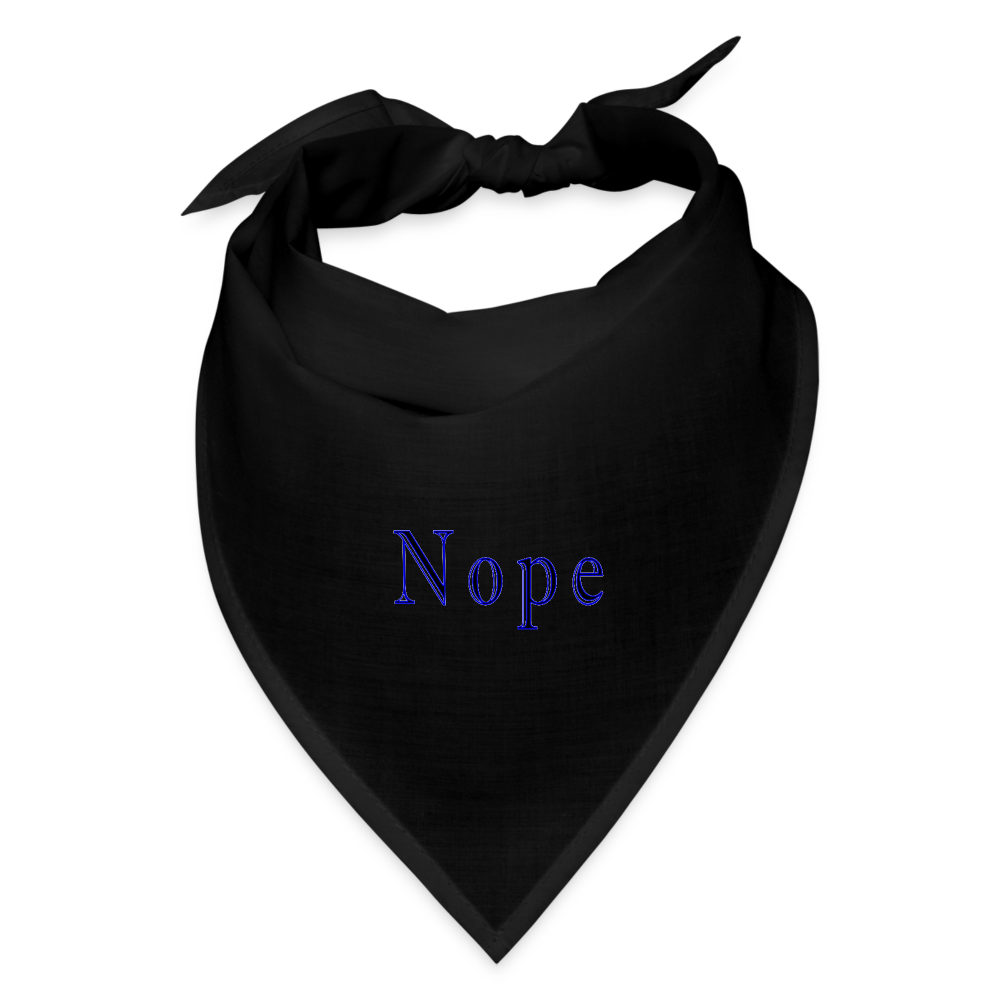 Nope - Bandana - black